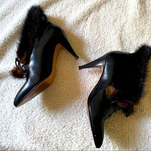 Bally Fur lined ankle boot